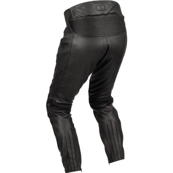 Noru Kuro Vented Leather Pants - Image 3