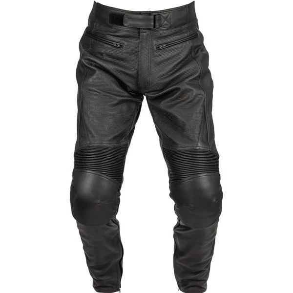 Noru Kuro Vented Leather Pants - Image 4