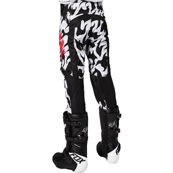 Shift Racing White Label Flame Youth Pants - Image 3
