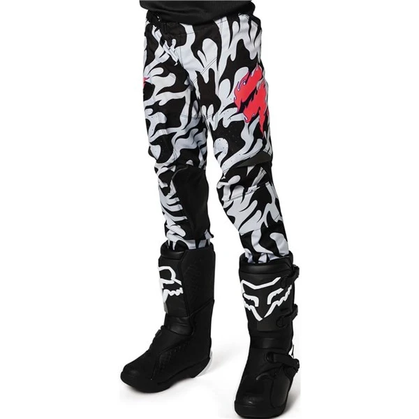 Shift Racing White Label Flame Youth Pants - Image 2